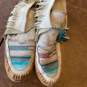 BRONCY DONKEY Handmade moccasins